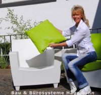 Sonderangebot Kunstleder Kissenh�lle 50 x 50 Reissverschluss