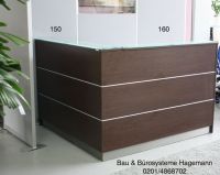 Arzttheke Physiotherapie Tresen Theke wenge silber aluminium