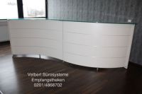 Angebot weisse Theke s-f�rmig 350 cm  lang TOP 1 A