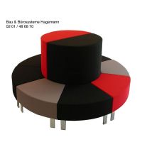 Angebot top Sitzlandschaft f�r Firmen und Schule Komplettkreis