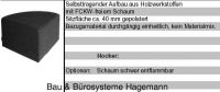 06_ 1A Angebot Sitzlandschaft Schulmoebel Eckteil Kunstleder