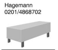 091_ 1A Angebot Sitzlandschaft Schulmoebel Rechteck 100 cm
