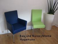Feng Shui B�rosysteme Nr.S.18 Wartezimmerstuhl blau gr�n