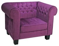 Polsterm�bel Nr.6 Loungesessel lila pink Venedig