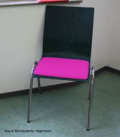 Traversenbank Stuhl pink Variation