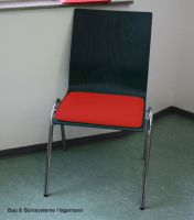 Traversenbank Stuhl rot Variation