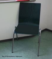 Traversenbank Stuhl schwarz Variation