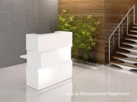 1A design Theke 110 cm wei� beleuchtet