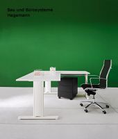 Superchic 20 Schreibtisch �ber Eck, schwarzer Rollcontainer