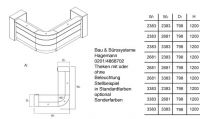 Thekenform 9.9.4A 269 lang x 269 cm Theke mit Beleuchtung