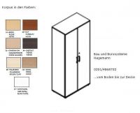2.1.6 Sideboard H: 183 cm L: 80 cm 5OH vers. Korpusfarben