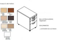 1.1.0 Container 80 cm x 72 - 74 cm h�henverstellbar Farben