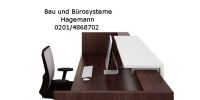 1.0.4 Verwaltungstheke Wenge Theke / wei�er Frontaufsatz