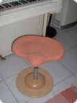 Pendelhocker ergonomischer Klavierstuhl Hocker orange