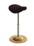 Pendelhocker schwarz Stehhilfe Buche natur 360 Grad