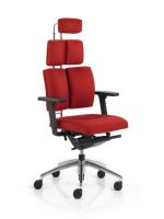 B�rostuhl Mediwork - ergonomische  B�rost�hle Lordosestuhl rot