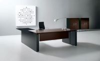 Chefzimmerm�bel zebrano wenge Chefzimmer Schreibtisch