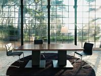 Besprechungstisch zebrano wenge Konferenztisch Meeting Desk
