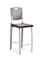 Design Barhocker Sitz 65 cm hoch Leder Kunstleder Stoff Wahl