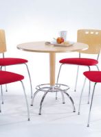Stuhl rot St�hle rote Kunstleder Leder Mikrofaser Stoffe Holz Bu