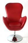 Model Schaufelsessel rot