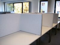 Callcentertrennw�nde CallCenter Trennw�nde graue Stellw�nde