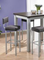 Barhocker Tresenhocker Berlin  Designer Lloyd Loom dunkel Lehne