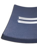 Design Tresenhocker Barhocker blau chrom silber Designer