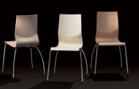 Stuhl St�hle- schwarz, wei�-Hochglanz!-Furniere:Eiche, Walnuss