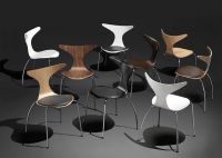 Stuhl 1 St�hle wenge birke Leder Esszimmerst�hle Kantinenst�hle
